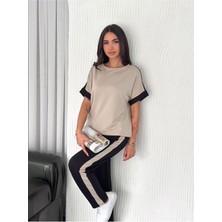 Garnili Yumuşak Doku Modal Kumaş Eşofman Takım