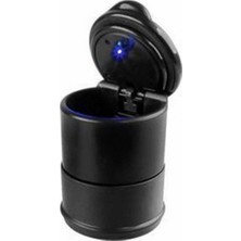  Küllük Portatif Kapaklı Isıklı Siyah