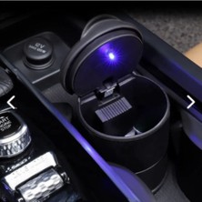 Toyota Hılux 2.4 D-4d 150 4x4 Adventure A/t  Araca Uygun LED Işıklı Araç Içi Küllük