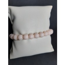 Mryart Pudra Pembe Cam Boncuk Bileklik