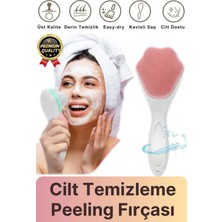 Özel Üretim Asılabilir Ergonomik Yumuşak Hassas Dokunuşlu Makyaj Cilt Temizleme Peeling Fırçası