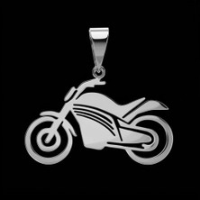 TabiTela 925 Ayar gümüş kolye motosiklet SM8647