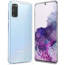 Piyasa Sepeti Samsung Galaxy S20 Silikon Ultra İnce  Kılıf Şeffaf