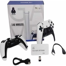Mbb E- Ticaret Game Stick 4K Retro Çift Kollu Atari Oyunlari +20000 Oyunlu Konsol Nostalji