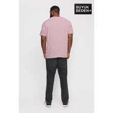 Erkek Büyük Beden Bisiklet Yaka Tshırt SPRBTS10