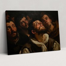 Popcas Caravaggio Tarzı Kanvas Tablo - Duvar Sanatı Duvar Dekorasyonu