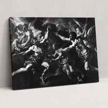 Popcas Mitolojik Caravaggio Tarzı Kanvas Tablo - Caravaggio Kanvas Duvar Sanatı Caravaggio Tarzı Duvar Sanatı