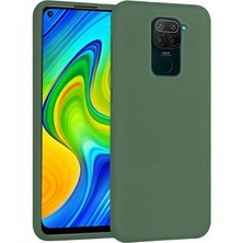 Piyasa Sepeti Xiaomi Redmi Note 9 İçi Kadife Silikon Kılıf Yeşil