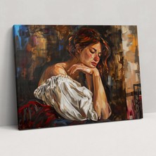 Popcas Caravaggio Tarzı Duvar Sanatı - Duvar Dekorasyonu Ev Dekorasyonu Duvar Sanatı