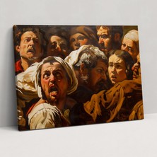 Popcas Caravaggio Tarzı Duvar Dekorasyonu - Kanvas Tablo Sanatı Duvar Sanatı Duvar Dekorasyonu