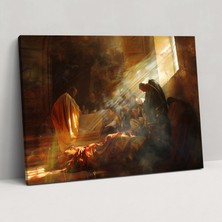 Popcas Caravaggio Tarzı Duvar Sanatı - Ev Dekorasyonu Kanvas Tablo