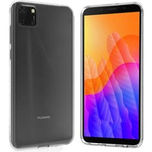 Piyasa Sepeti Huawei Y5P 2.0 MM Korumalı Silikon Kılıf Şeffaf