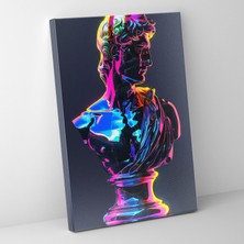 Popcas Klasik ve Pop Sanat Kanvas Tablo - Klasik ve Pop Sanat Kanvas Duvar Sanatı Duvar Dekorasyonu