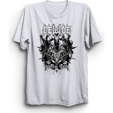 Deicide, Suicide, Rock Metal Müzik Grubu Baskılı Unisex, %100 Pamuk Tişört