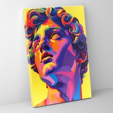 Popcas Klasik Pop Sanat Kanvas Tablo - Klasik ve Pop Sanat Klasik Pop Sanat Kanvas Tablo Kanvas Duvar Sanatı