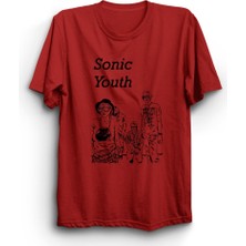 Sonic Youth, Elements, Rock Metal Müzik Grubu Baskılı, Unisex, %100 Pamuk Tişört