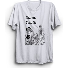 Sonic Youth, Elements, Rock Metal Müzik Grubu Baskılı, Unisex, %100 Pamuk Tişört