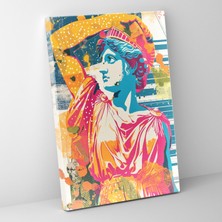Popcas Klasik ve Pop Sanat Duvar Tablosu - Klasik ve Pop Sanat Duvar Dekorasyonu Duvar Sanatı Kanvas Tablo