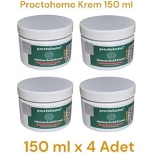 Proctohemo Krem 150 ml - Hemorrhoid Cream x 4 Adet