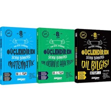 Ankara Yayıncılık 8. Sınıf Güçlendiren Matematik Din Kültürü Dil Bilgisi Soru Bankası Seti 2026 Güncel Basım