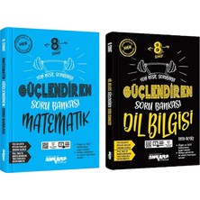 Ankara Yayıncılık 8. Sınıf Güçlendiren Matematik Dil Bilgisi Soru Bankası Seti 2026 Güncel Basım