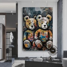 Teddy Ayı Duvar Sanatı; Teddy Ayı Graffiti Sanatı; Teddy Ayı Sokak Sanatı; Graffiti Duvar Sanatı; So