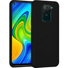 Piyasa Sepeti Xiaomi Redmi Note 9 İçi Kadife Silikon Kılıf Siyah