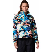 Columbia Helvetia Iı Printed Cropped Half Snap Kadın Polar Üst