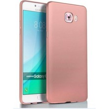 Piyasa Sepeti Samsung Galaxy C5 Pro Premium Silikon Kılıf Rose Gold