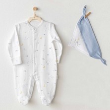 Andywawa AC25607 Ocean Is My Happy Place Bebek Tulum Takım White