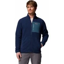 Columbia Jasper Ridge Pebbled Tam Fermuarlı Erkek Polar Üst