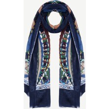 Nakış Işlemeli Yün Şal