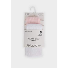 DeFacto Kız Bebek 2'li 60 Denye Külotlu Çorap F6723A5NS