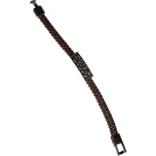 Kurukafa Stün Bronz Unisex Bileklik 20 cm 1101-1200