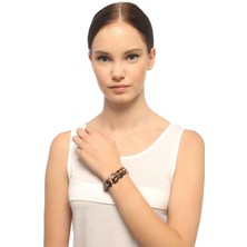 Oval Kaplan Gözü Kadın Bileklik 3401-3549