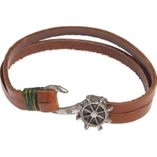 Dümen Olta Figür Unisex Bileklik 20 cm 3197-3400