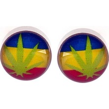 Brazil Hemp Mıknatıslı Unisex Küpe K4