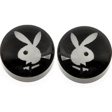 Playboy Çift Taraf Mıknatıs Unisex Küpe K2