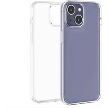 iPhone 15 Kılıf Ince ve Sert Yapılı Şeffaf Premium Pc Silikon Kapak Ryc/droga