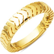 Balıksırtı 14 Ayar Altın Yüzük