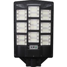 900 Watt Çok Kaliteli, Kumandalı, Güneş Enerjili, Fotoselli, Sensörlü, 3 Modlu Solar Bahçe Armatürü