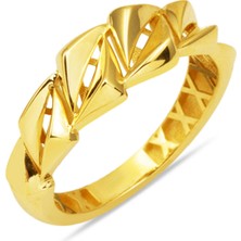 Italyan Gurmet 14 Ayar Altın Yüzük