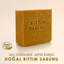Aska Mardin Doğal Bıttım Yağı Sabunu - Onarıcı ve Antiseptik Özellikli, 160 gr, Kahverengi