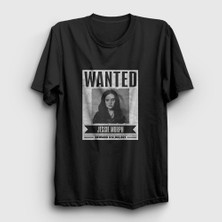 Presmono Unisex Siyah Wanted Jessie Murph T-Shirt