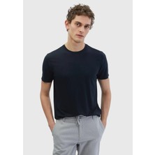Ramsey Siyah Düz T-Shirt