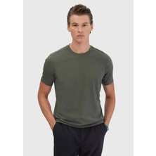 Ramsey Haki Düz T-Shirt