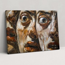 Popcas Caravaggio Tarzı Kanvas Tablo - Ev Dekorasyonunda Caravaggio Teması Duvar Sanatı