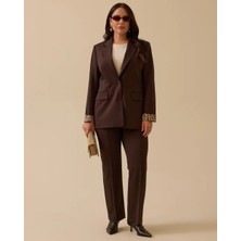 Büyük Beden Cepli Klasik Pantolon Gala-Xi