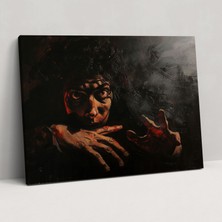 Popcas Caravaggio Tarzı Duvar Tablosu - Caravaggio Tarzı Kanvas Duvar Dekorasyonu