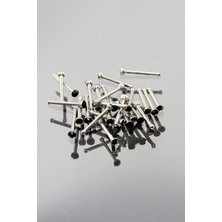 Siyah Taşlı Hızma Piercing K1